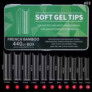 440 BAMBOO LONG CUT OUT TIPS